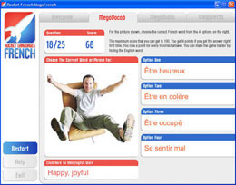 French Words image - MegaVocab game French Words image - MegaVocab game